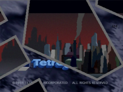 Gridders title screen for 3DO